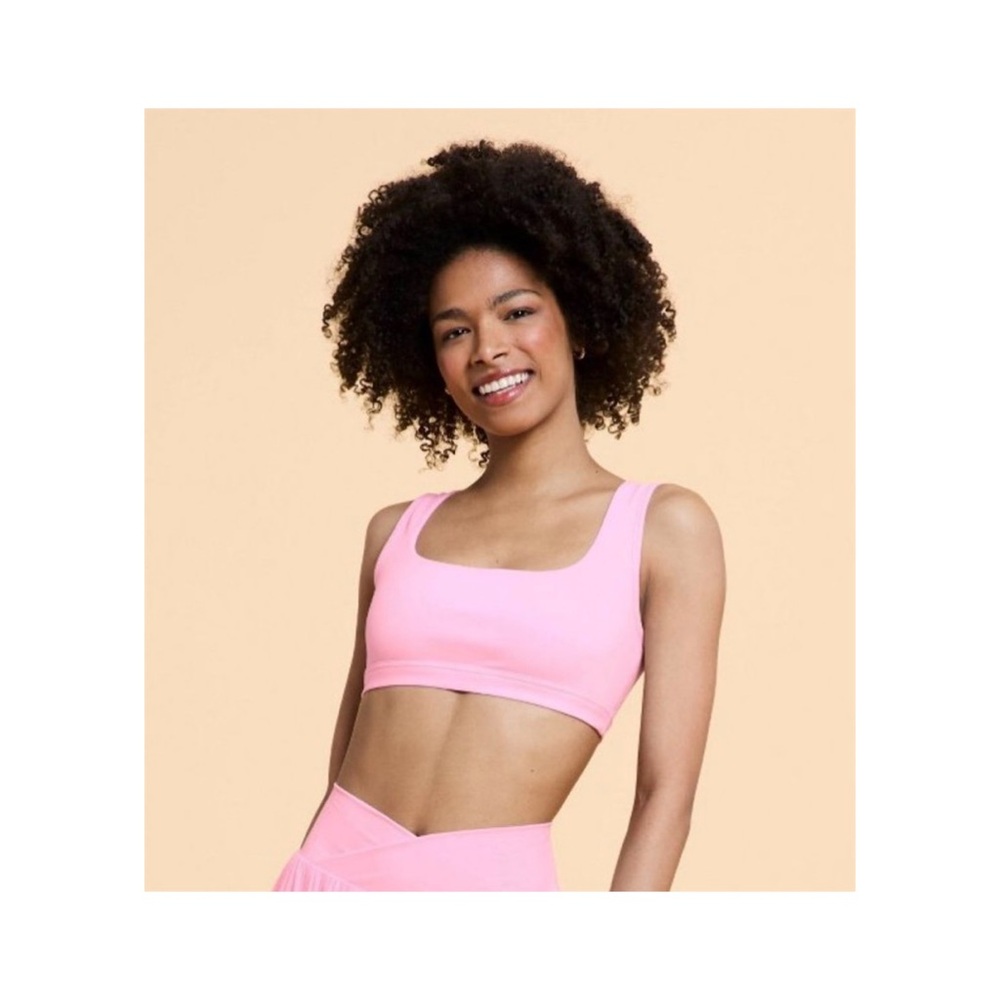 Blogilates Criss Cross Sports Bra (Lilac Snow - XS)